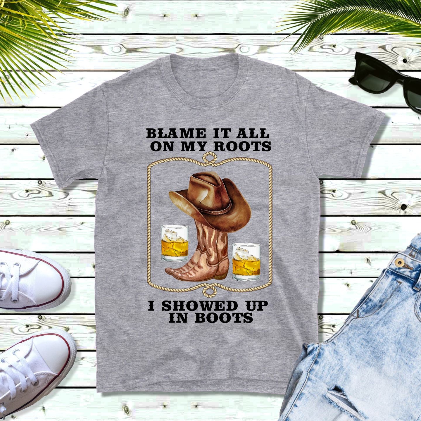 Showed Up In Boots