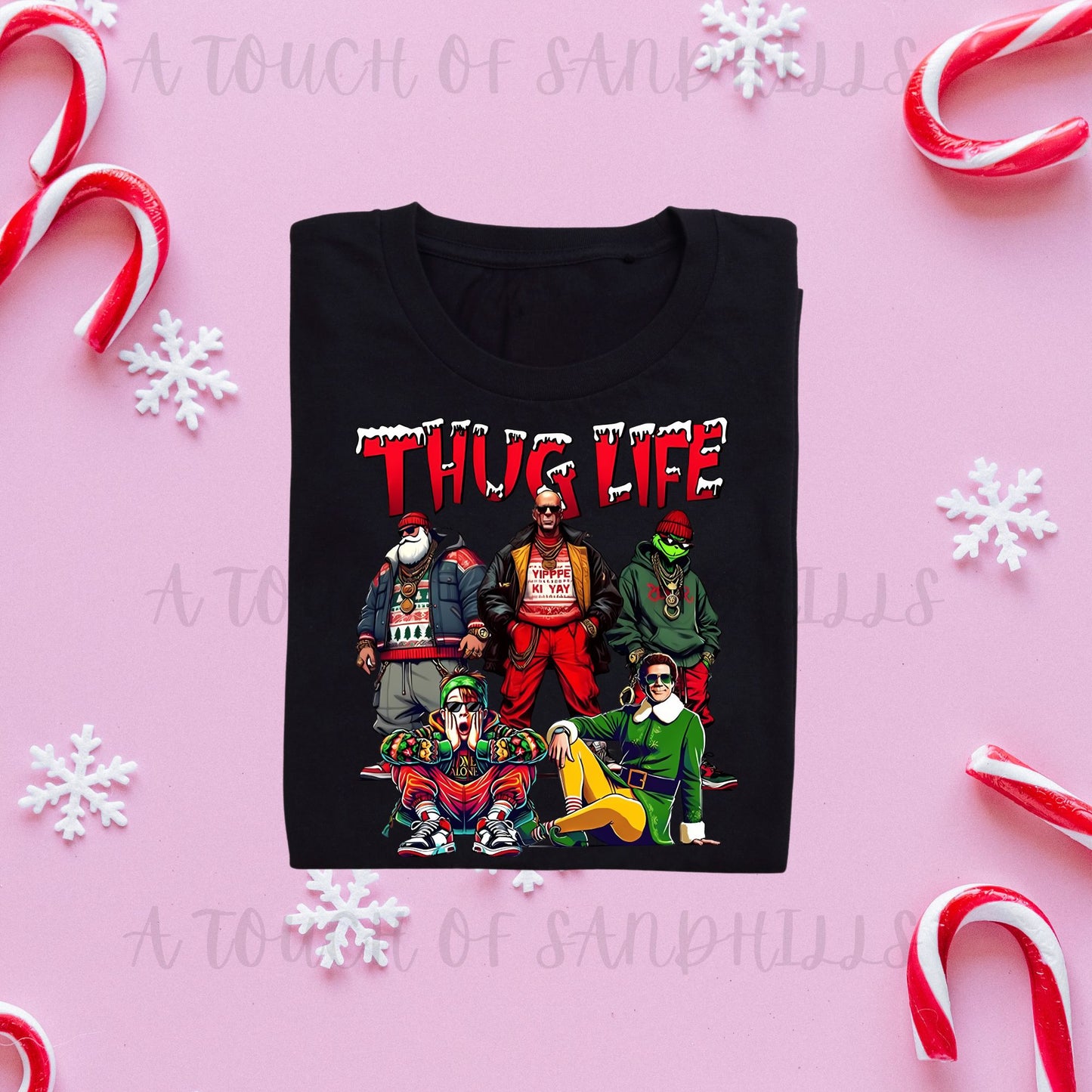 Thug Life Christmas Shirt