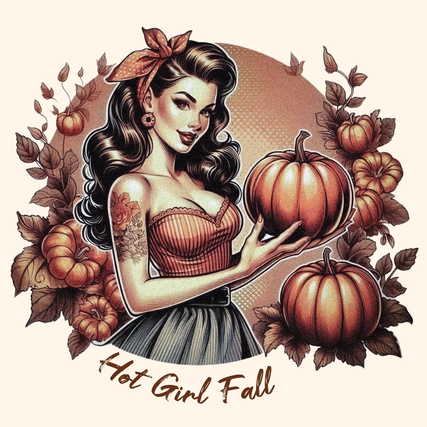 Hot Girl Fall