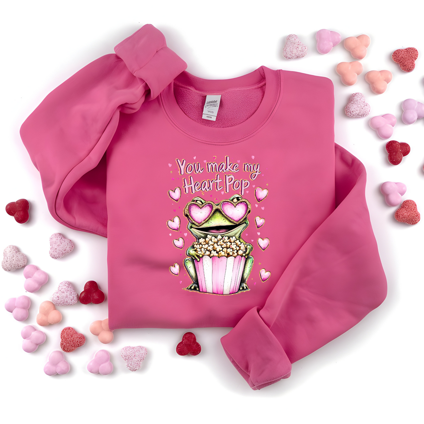 Make My Heart Pop Valentines Day Shirt