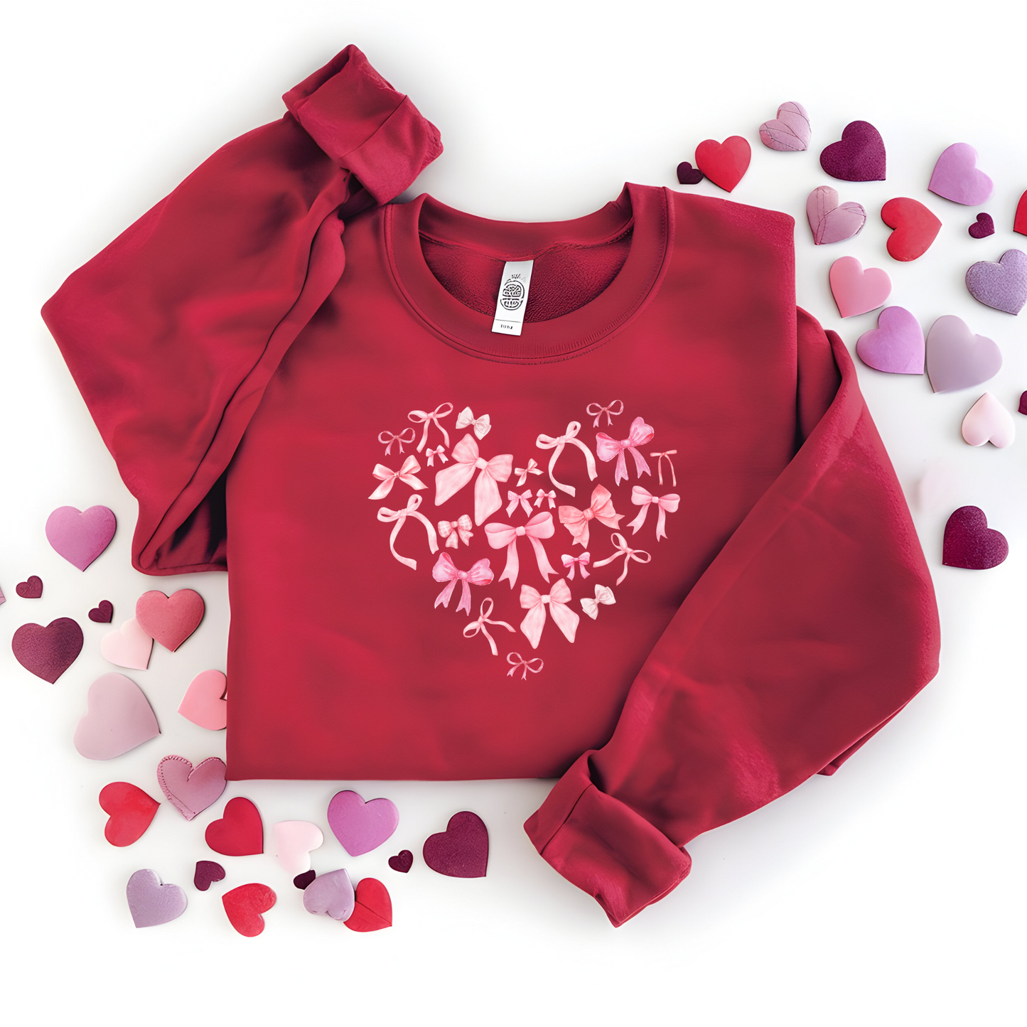 Heart Of Bows Valentines Day Shirt