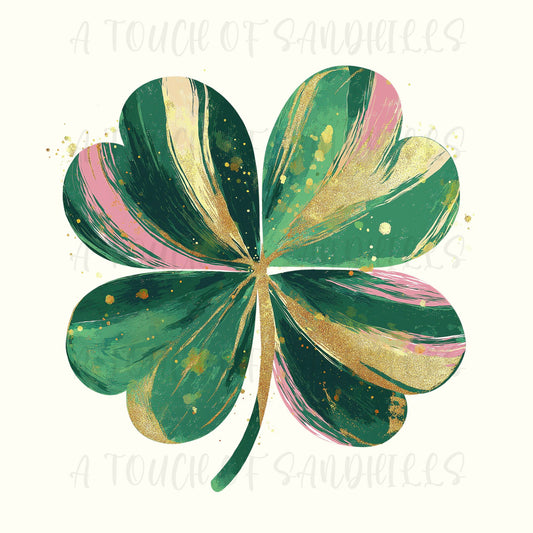 Painted Shamrock