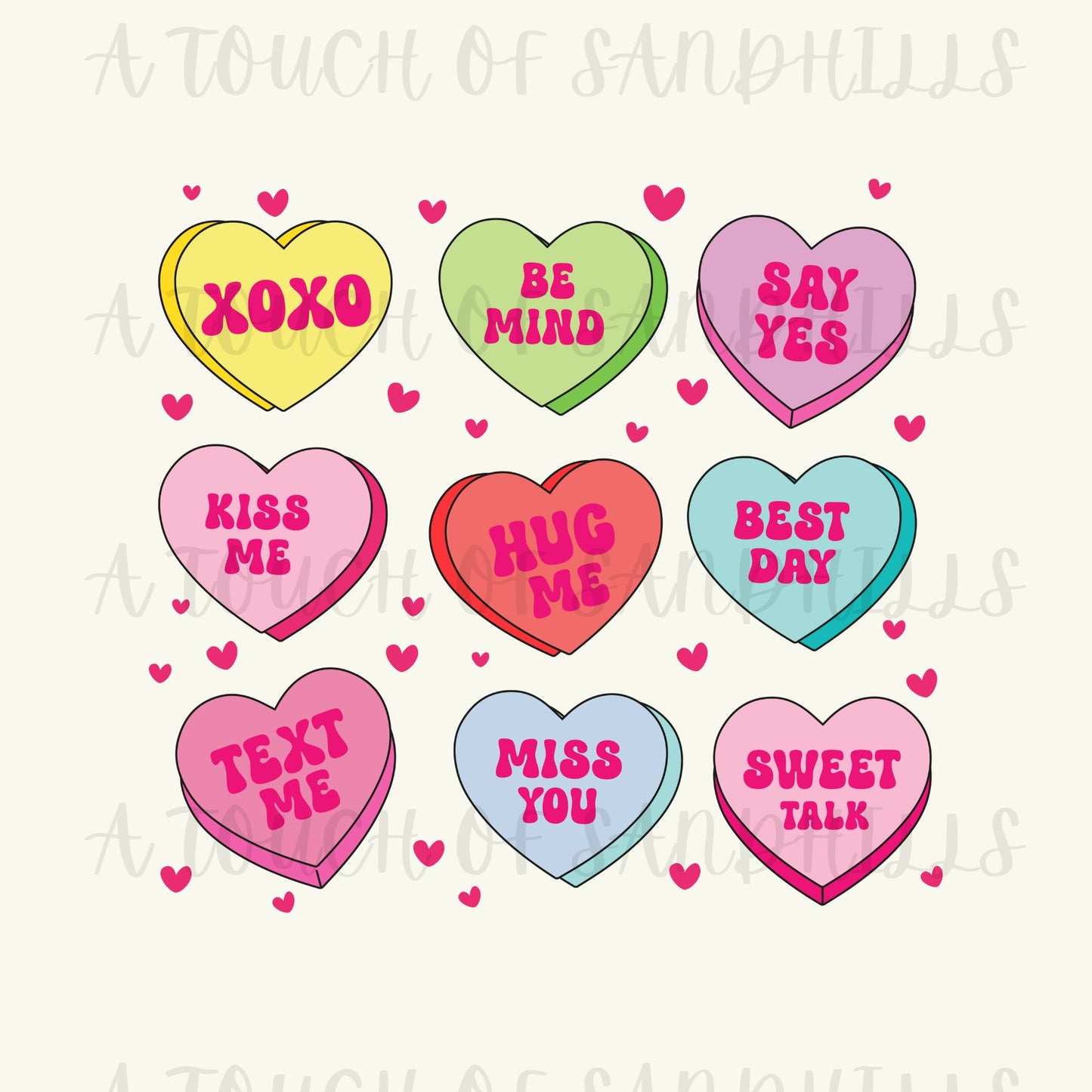 Candy Conversation Hearts