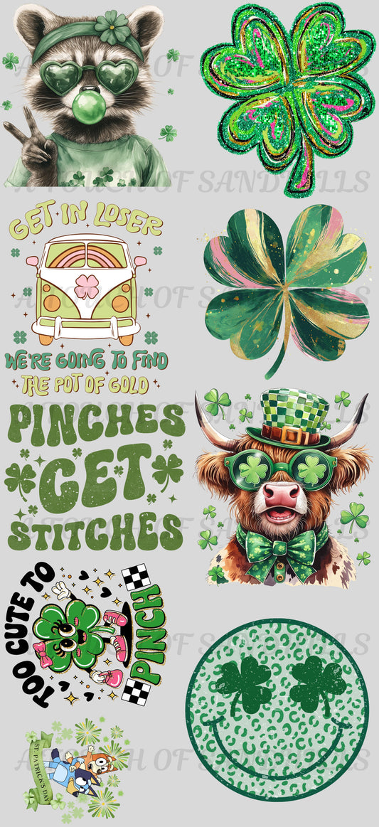 St. Paddys Premade 48" Gansheet