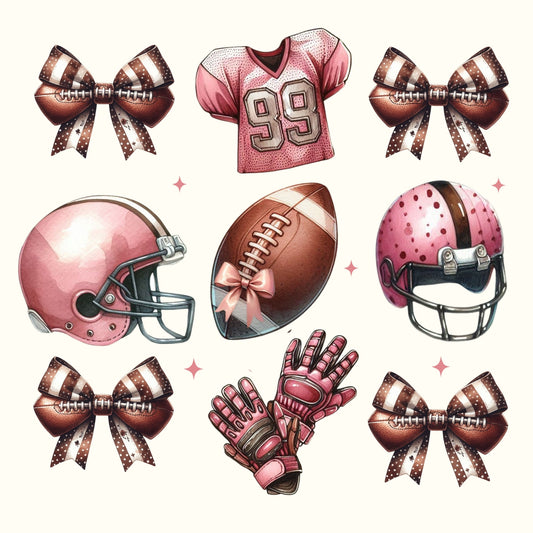 Pink Football Coquette