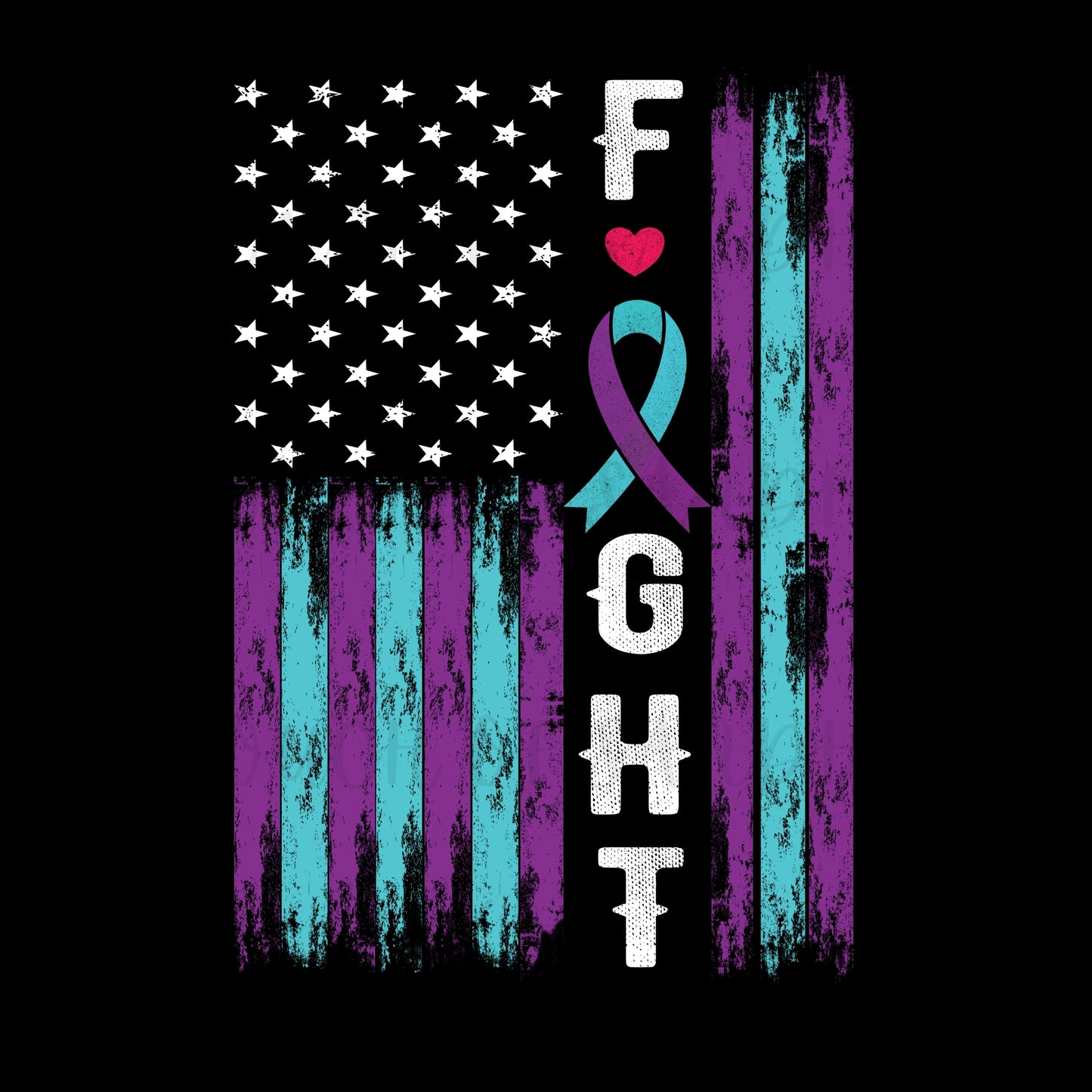 Suicide Awareness-Fight Flag