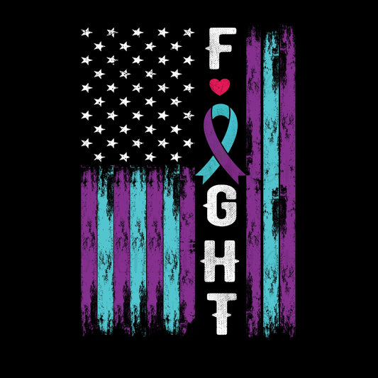 Suicide Awareness-Fight Flag