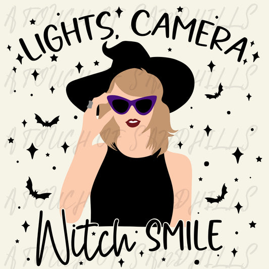 Lights Camera Witch Smile