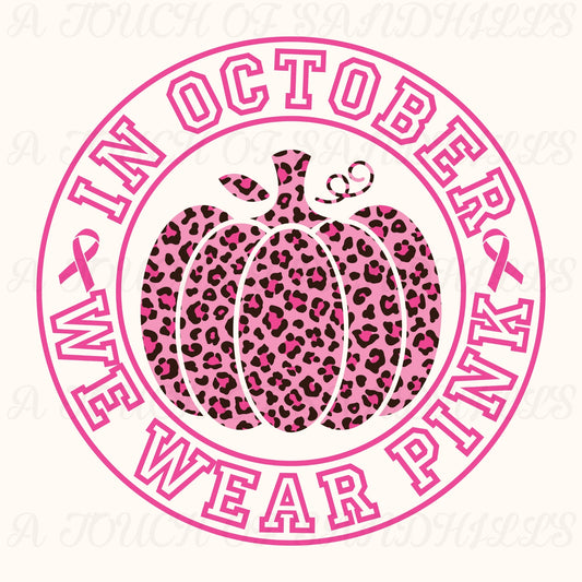 October We Wear Pink