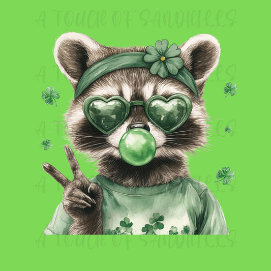 Bubble Gum Raccoon