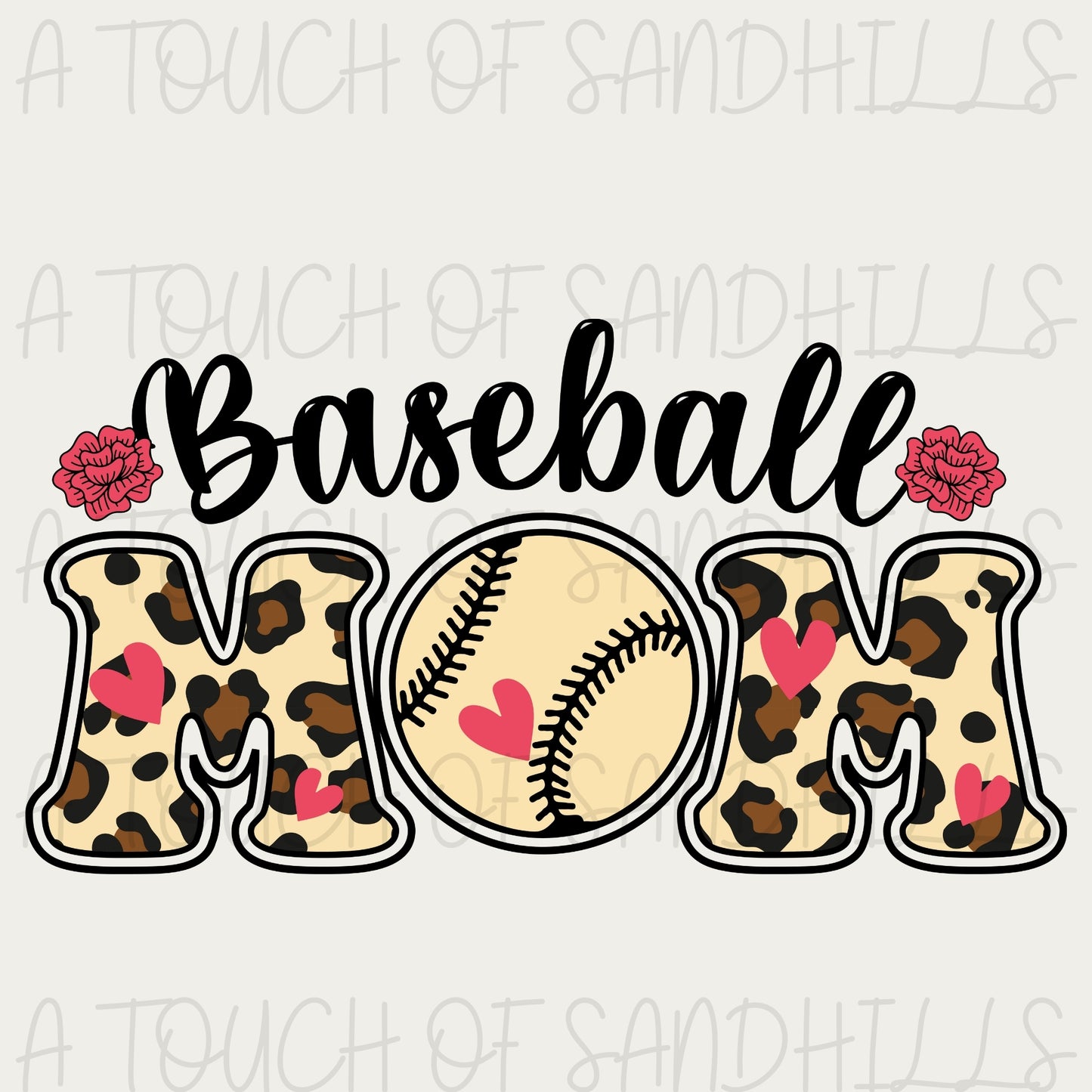 Baseball Mom - Cheetah