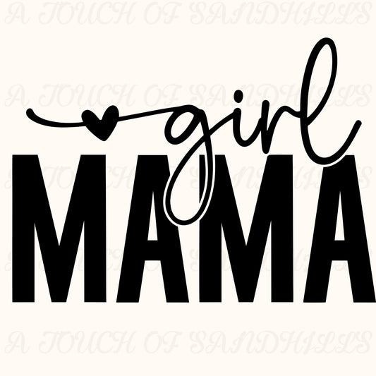 Girl Mama-Black