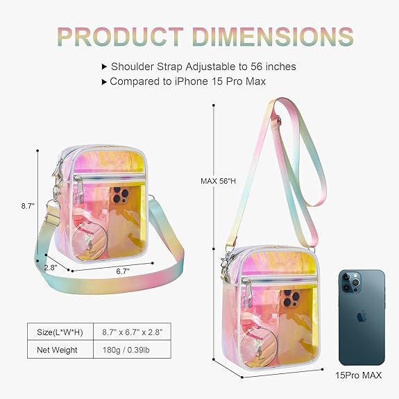 Clear Stadium Purse