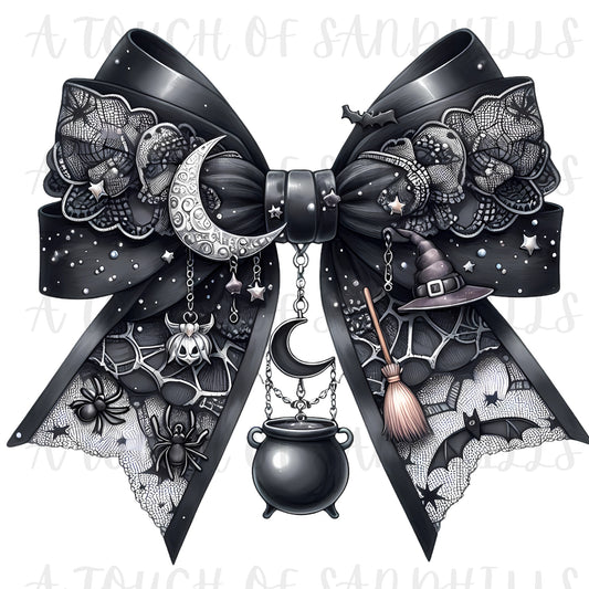 Witchy Bow (Silver)