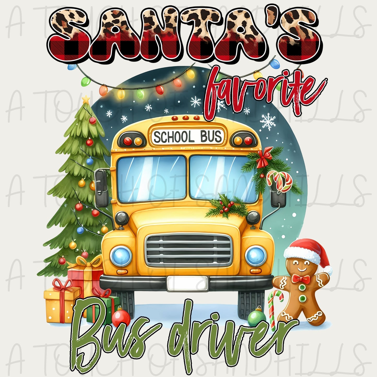 Santa`s Favorite Bus Driver